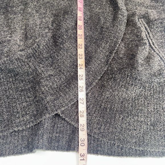 Barefoot Dreams CozyChic Ultra Lite Patch Pocket Wide Leg Pants Gray Women L/ XL - Picture 5 of 11